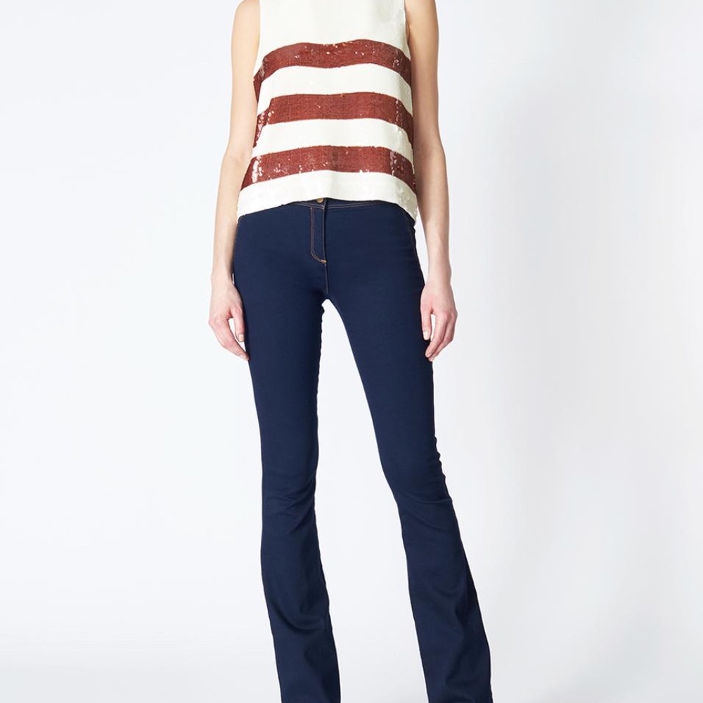 Marigold Sequin Tank by VERONICA BEARD